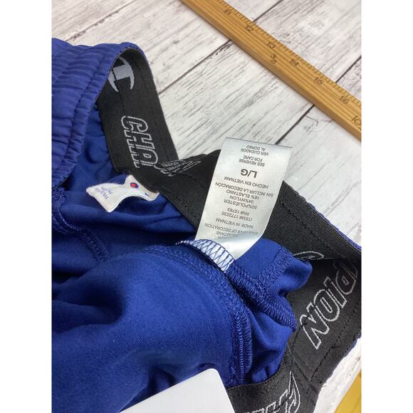 Champion Men's Sportswear Wide Leg Sweatpants Deep Royal Blue Size Large - Picture 7 of 7